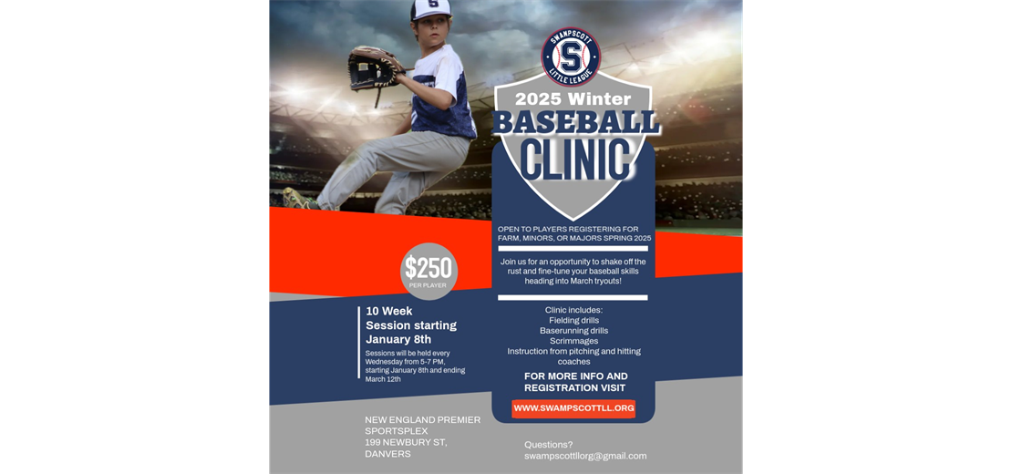 Winter Clinic Registration is Open!