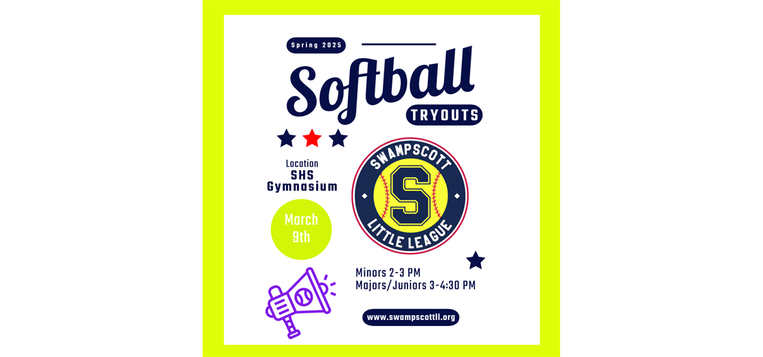 Spring Softball Tryouts Scheduled for March 9th